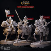 City Guard Cavalry 3D-printed model